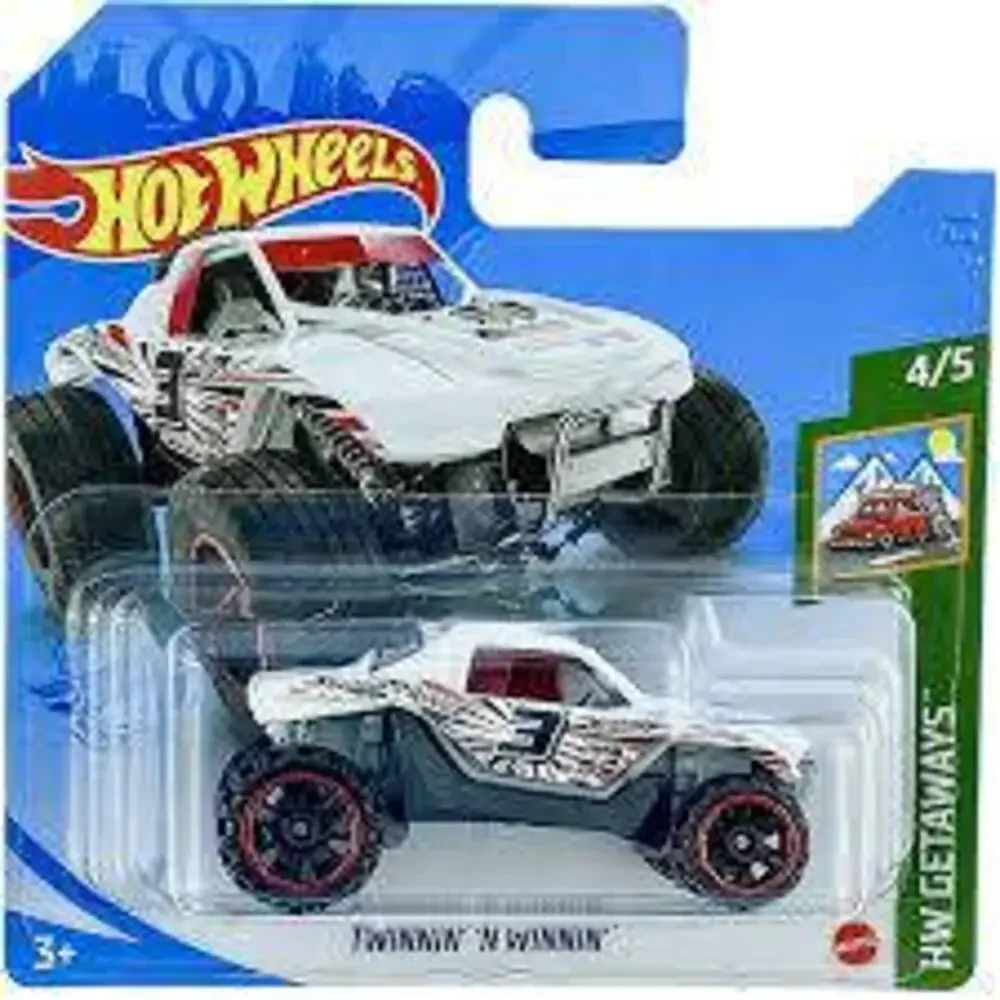 Hot Wheels Twinnin 'N Winnin, HW Getaways 4/5 White 116/250